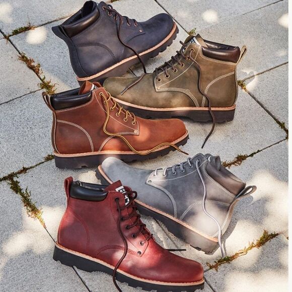 Limited Edition Roots x Fred VanVleet Tan Brown Leather Tuff Boots Sz 7 - Picture 3 of 7